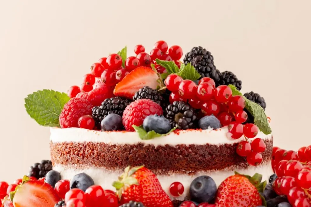Berry Cream Cake