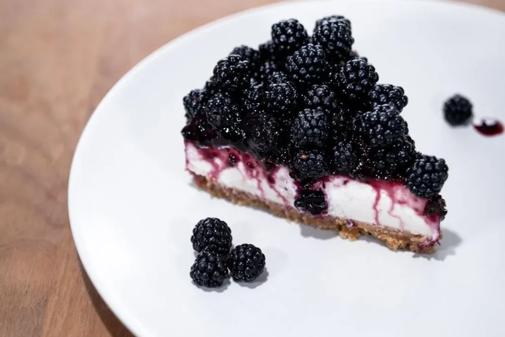Black Raspberry Cheesecake