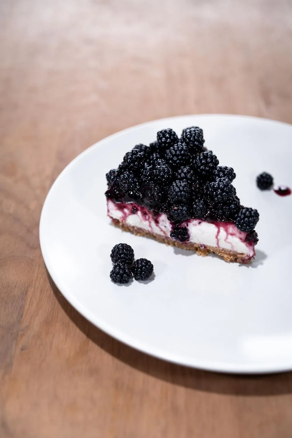 Black Raspberry Cheesecake