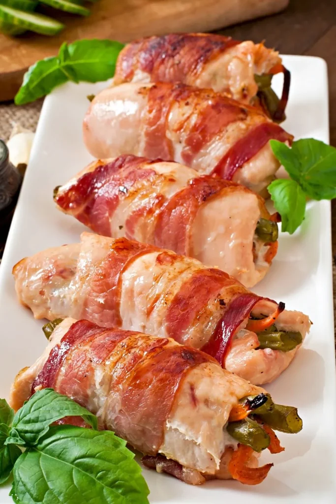 Bacon Wrapped Pickles