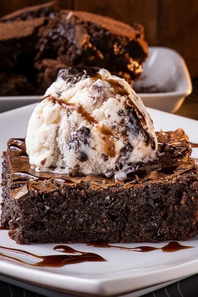 Brownie Ice Cream Sandwiches