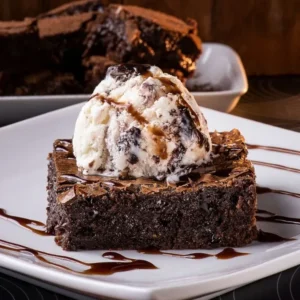 Brownie Ice Cream Sandwiches