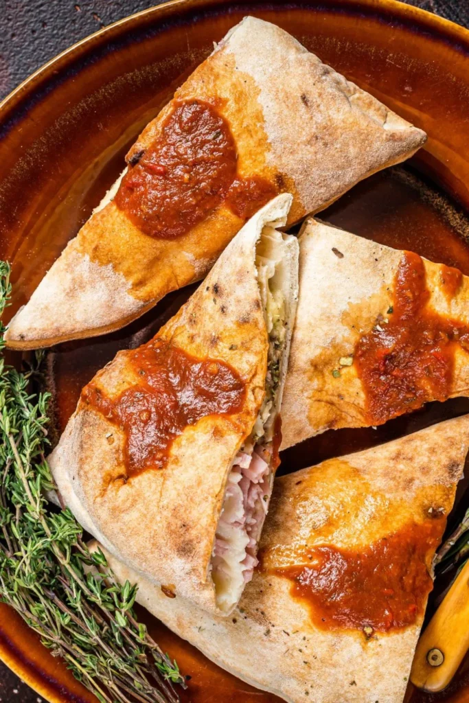 Cheesy Garlic Chicken Wraps