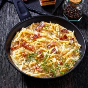 Creamy Chicken Bacon Ranch Pasta