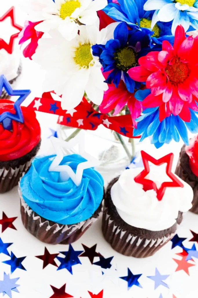 Firecracker Cupcakes