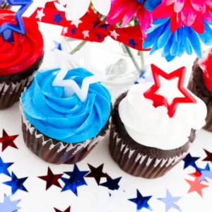 Firecracker Cupcakes