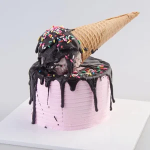 Ice Cream Cone Cake