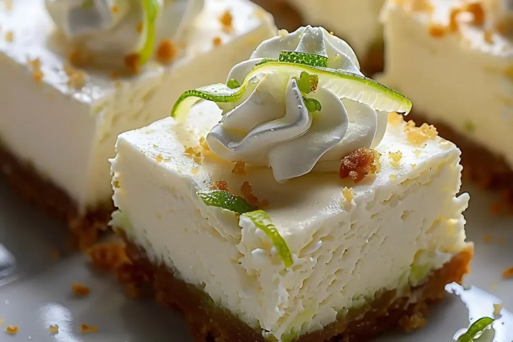 Key lime pie bars