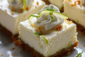 Key lime pie bars