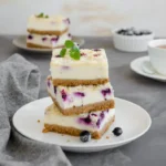 Lemon Blueberry Cheesecake Bars