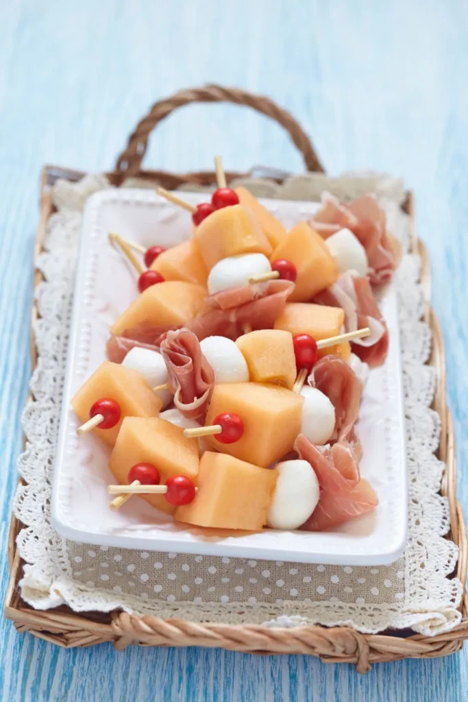 Melon Prosciutto Skewers