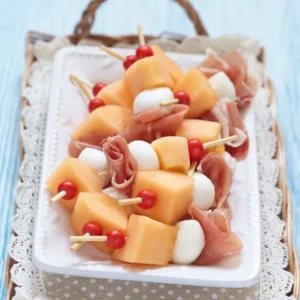 Melon Prosciutto Skewers