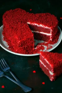 Red Velvet Ice Cream Cake