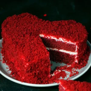 Red Velvet Ice Cream Cake