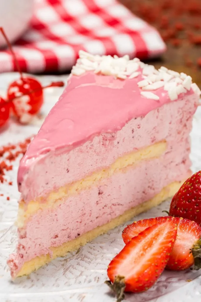 Strawberry Ice Cream Cake
