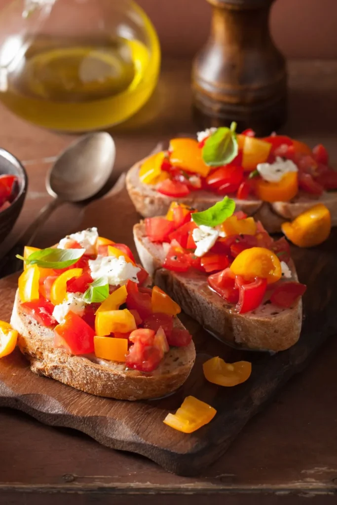 Tomato bruschetta recipe