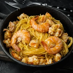 Tuscan Shrimp Pasta
