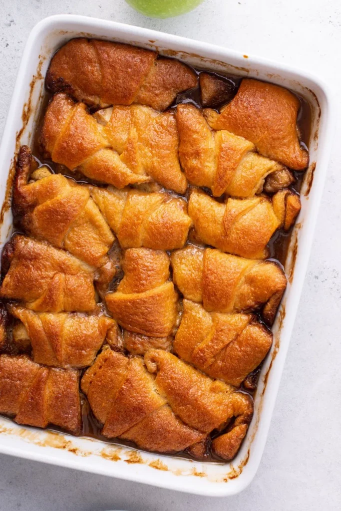 Apple Cinnamon Roll Casserole