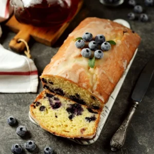 Blueberry Lemon Pound Cake