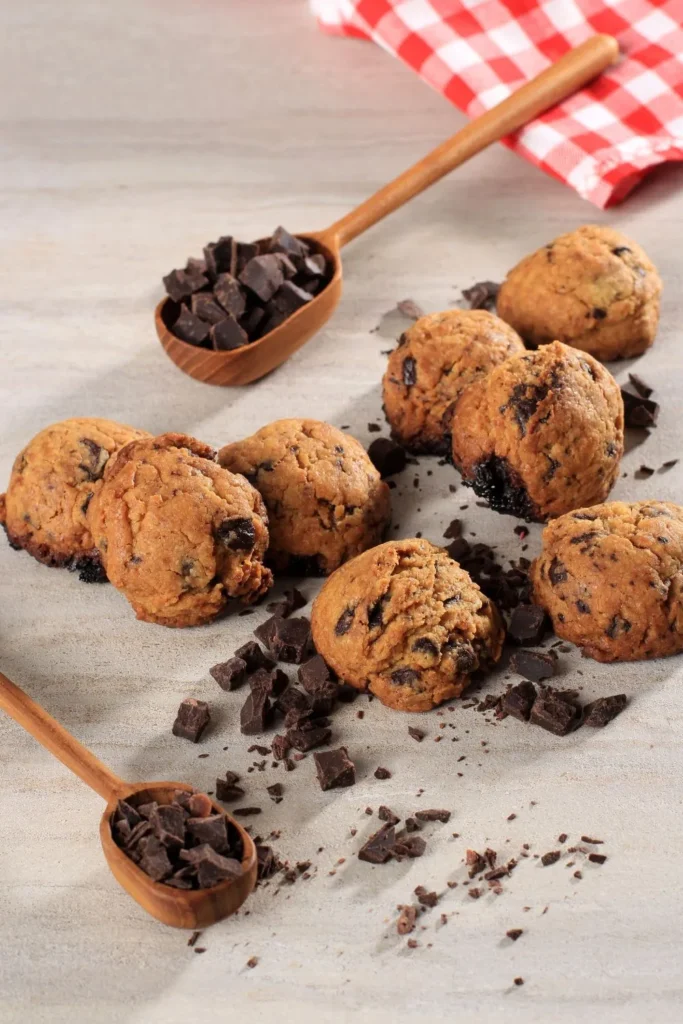 Chocolate Chip Cookie Dough Truffles