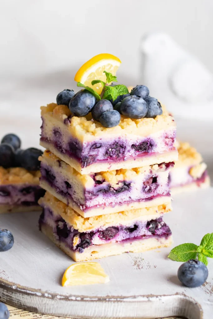 Lemon Blueberry Bars