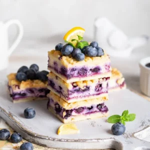Lemon Blueberry Bars