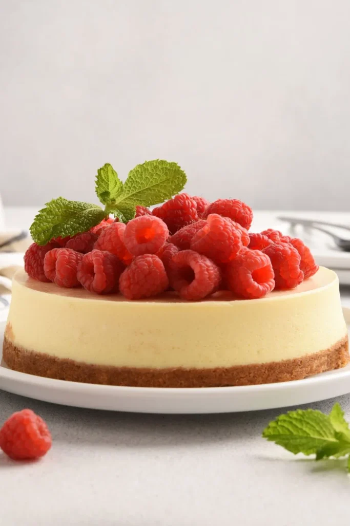 Raspberry Lemon Cheesecake Recipe