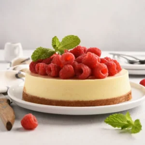 Raspberry Lemon Cheesecake