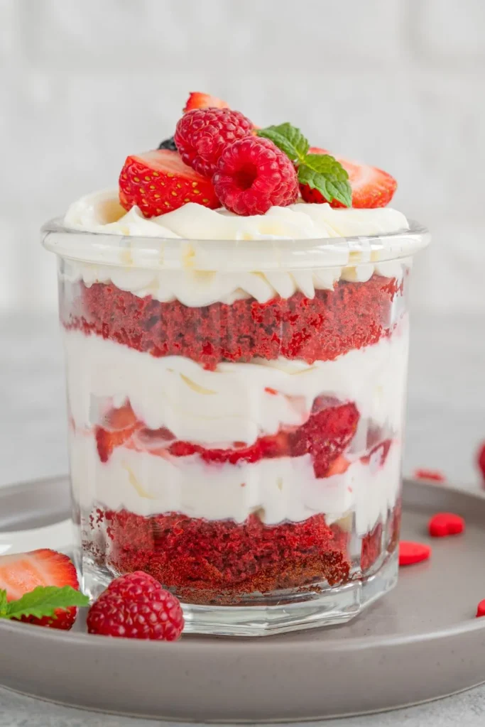 Red Velvet Trifle
