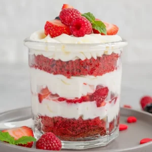 Red Velvet Trifle