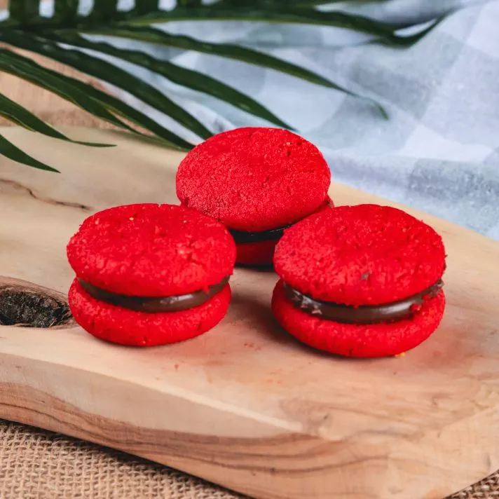 Red Velvet Whoopie Pies