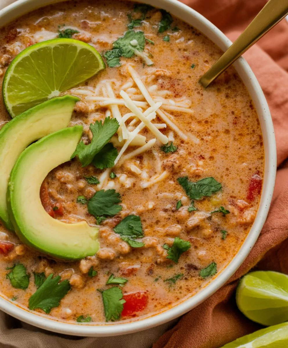 Creamy Taco Soup Recipe