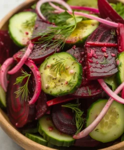 Cucumber Beet Salad