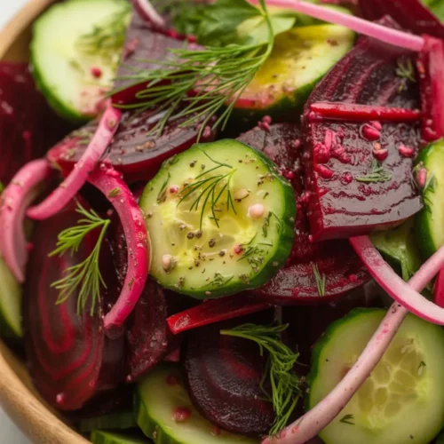 Cucumber Beet Salad