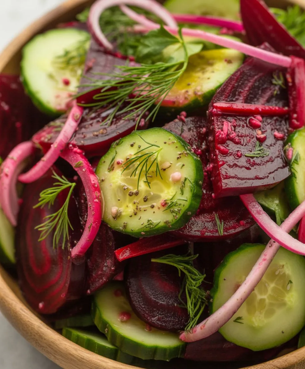 Cucumber Beet Salad