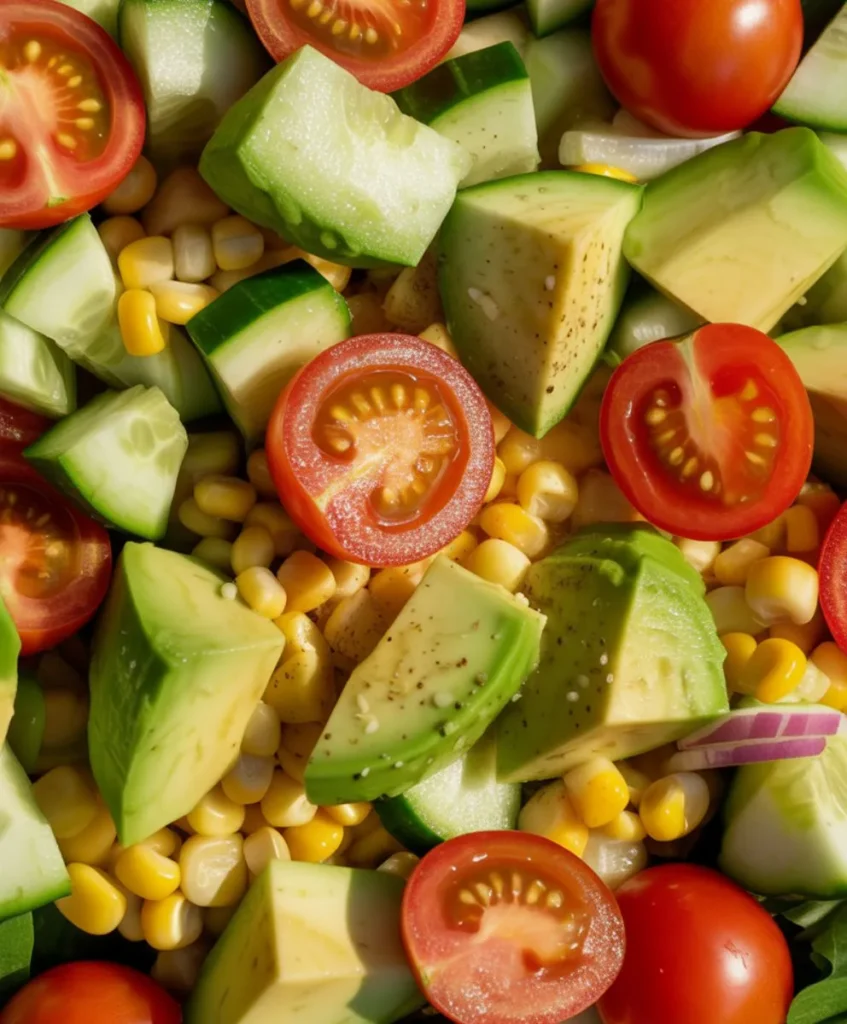 Cucumber Corn Salad