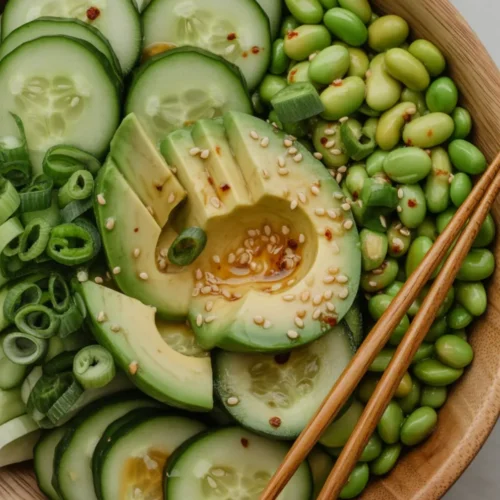 Cucumber Edamame Salad