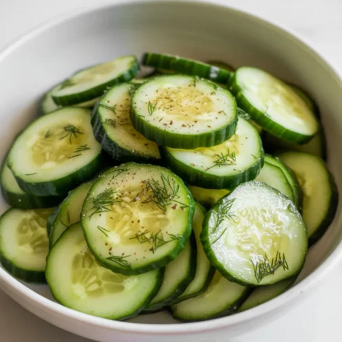 Cucumber Vinegar Salad