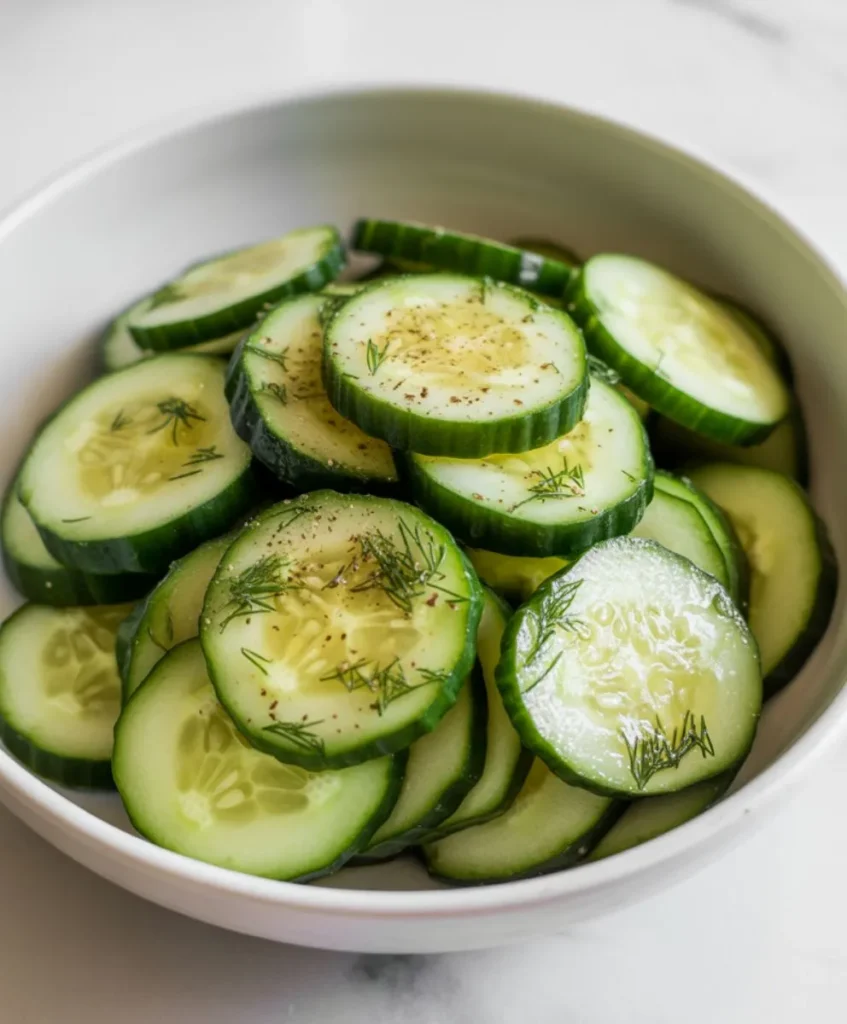 Cucumber Vinegar Salad