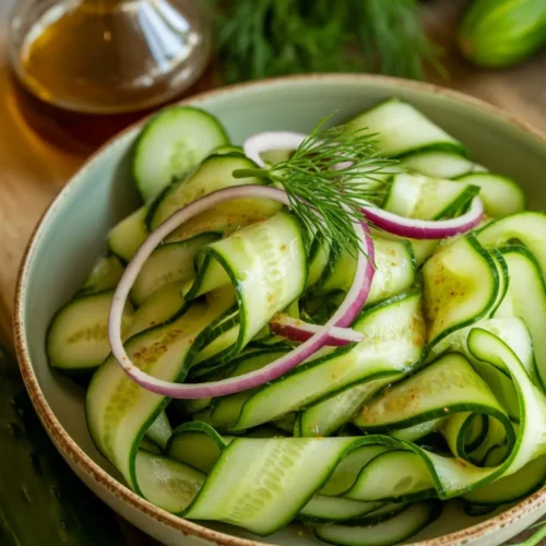 Cucumber Vinegar Salad