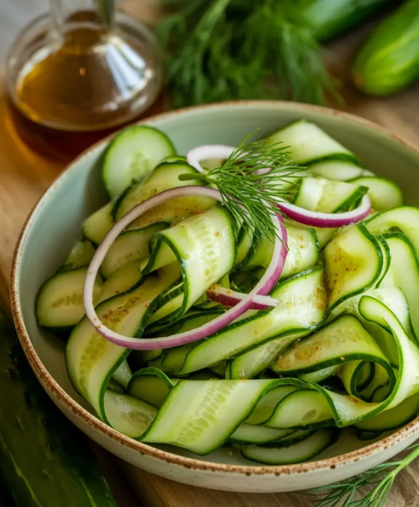 Cucumber Vinegar Salad