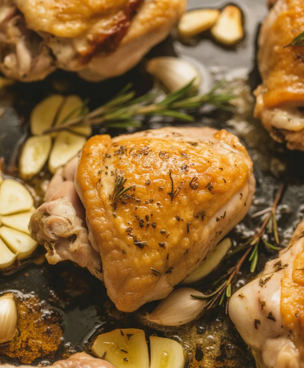Garlic Butter Chicken Thighs