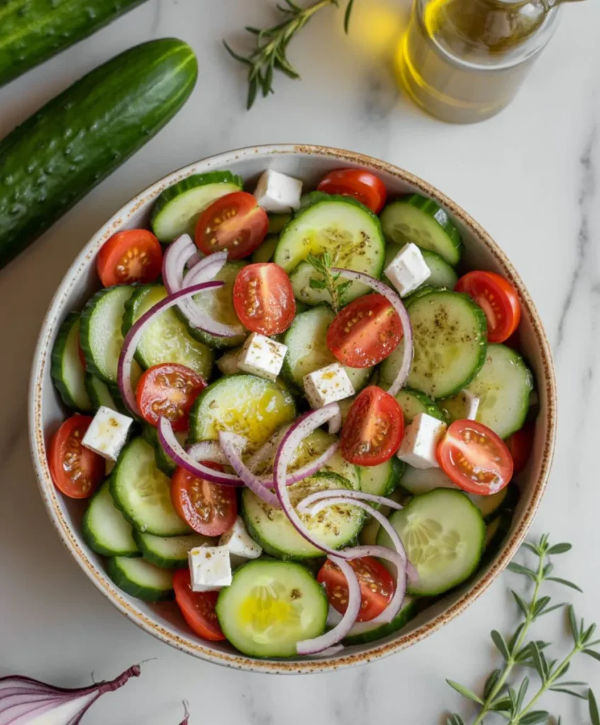 Greek Cucumber Salad Recipe