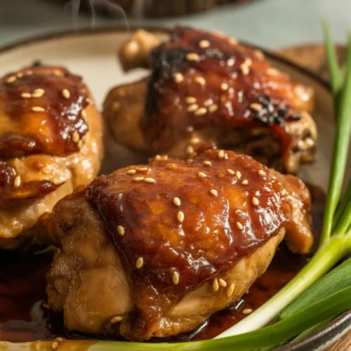 Honey Soy Chicken Thighs