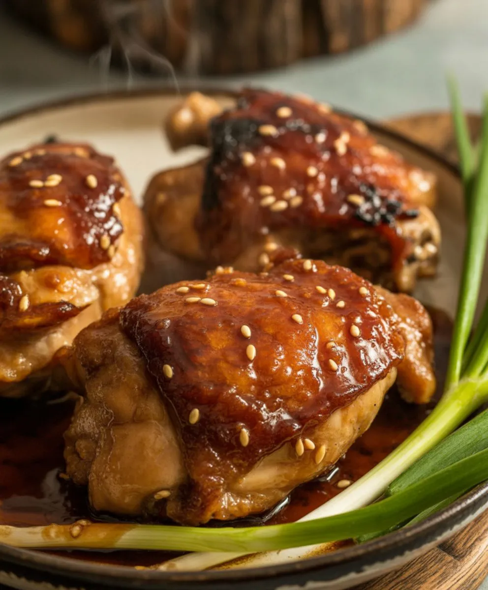 Honey Soy Chicken Thighs