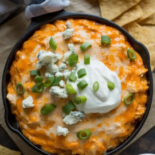 Instant Pot Buffalo Chicken Dip Recipe