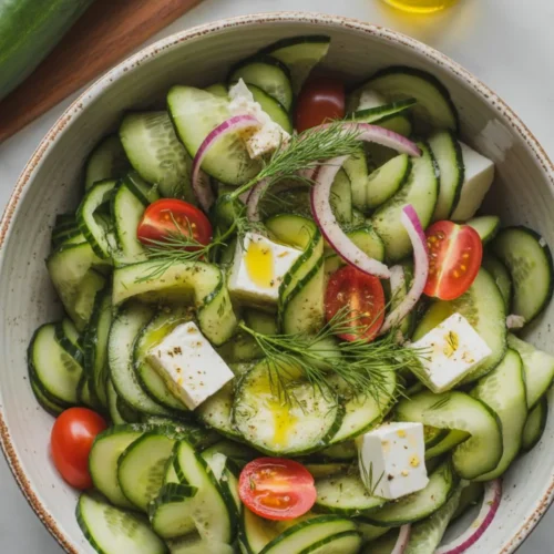 Keto Cucumber Salad