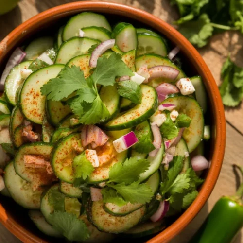 Mexican Cucumber Salad
