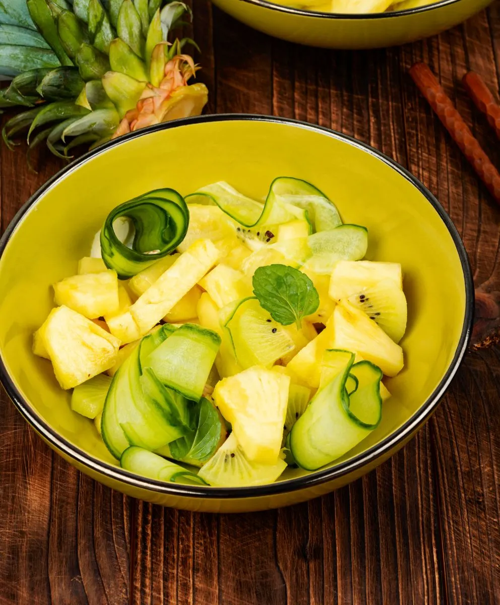 Pineapple Cucumber Salad