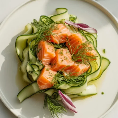 Salmon Cucumber Salad